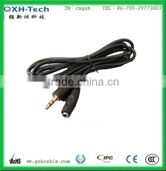 DC 3.5mm STEREO CABLE male to female for speaker