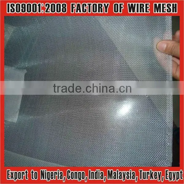HOT!!!durable aluminum alloy wire mesh/window screen (Manufacturer )