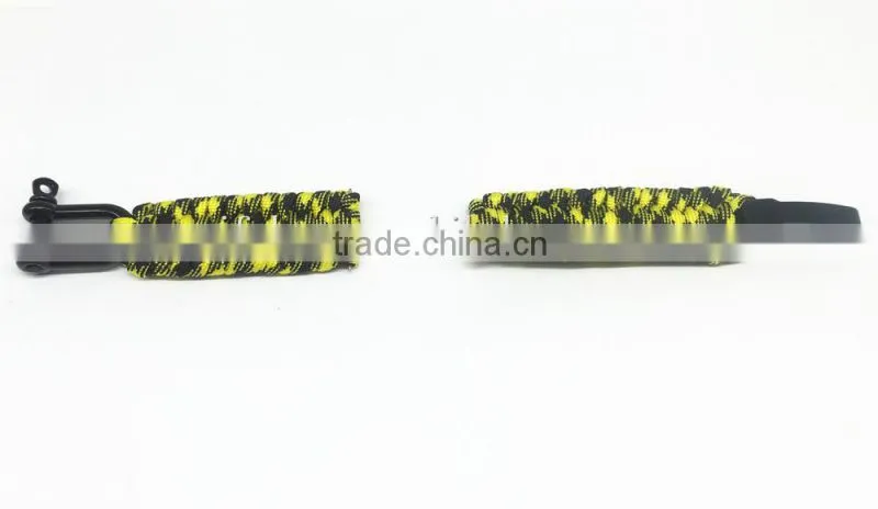 handmade paracord woven watch wrist strap integrated watch bands