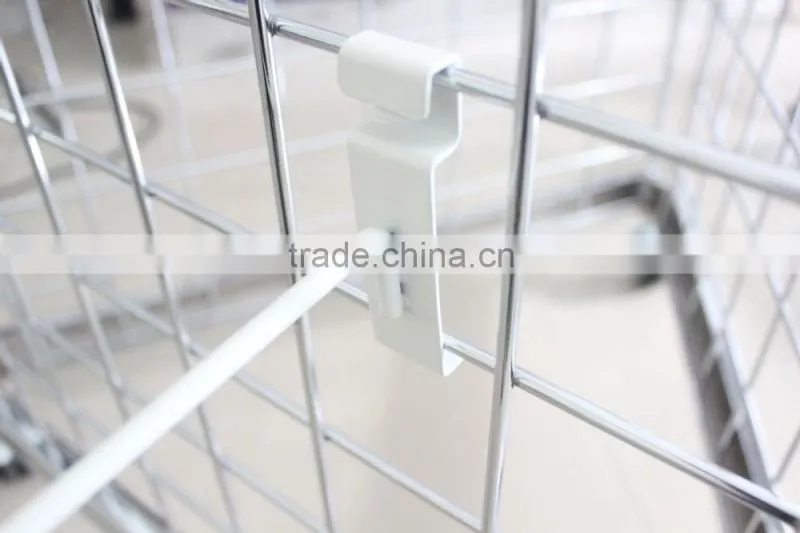 White powder coating retail store display hook