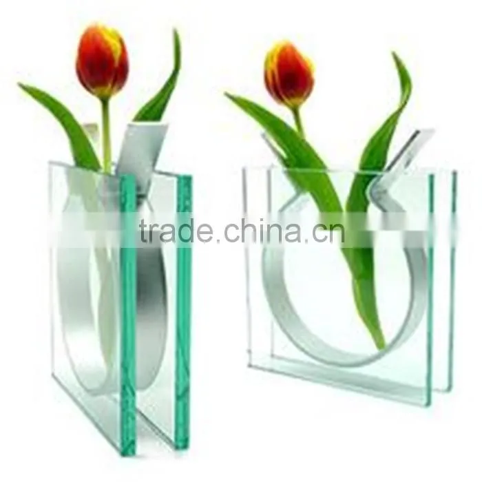 Acrylic vase display rack