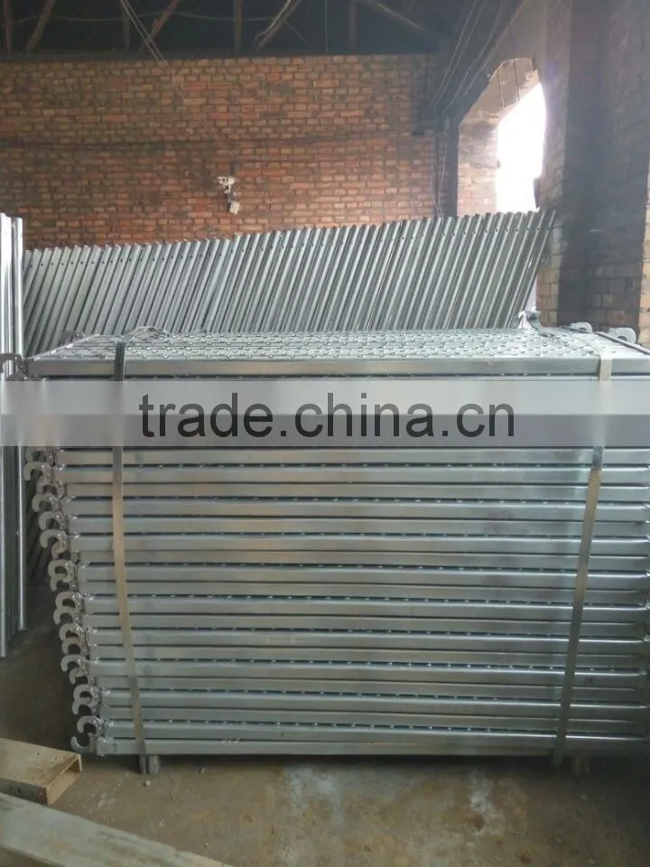 1524*1930mm Ladder scaffolding system with 480*1829mm steel plank