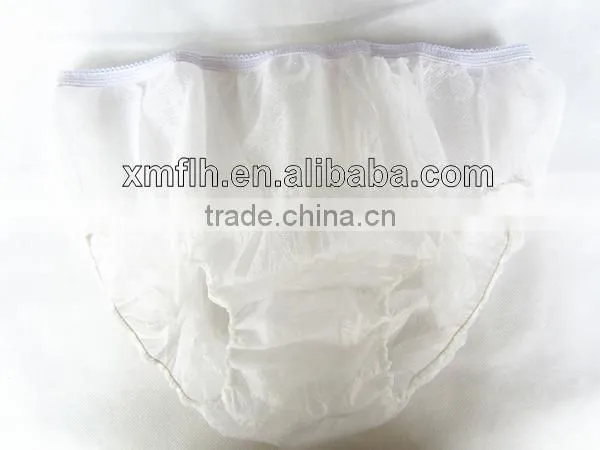 Hot Selling Disposable Nonwoven Underwear for Ladies
