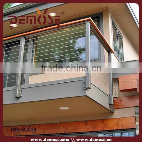 pagar balkon | tempered glass fence panels for balcony protection