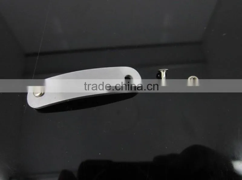 high quality metal logo plate for luggage