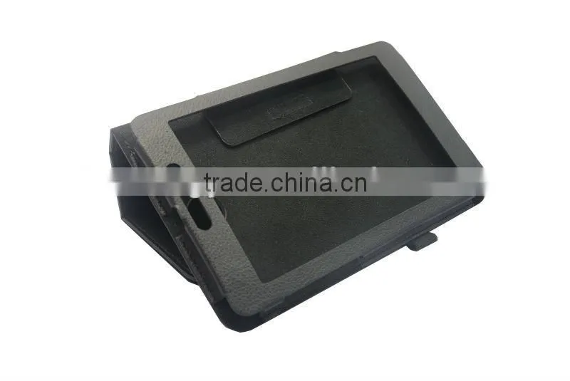 High Quality PU leather case for ASUS Fonepad 7,free shipping,Black