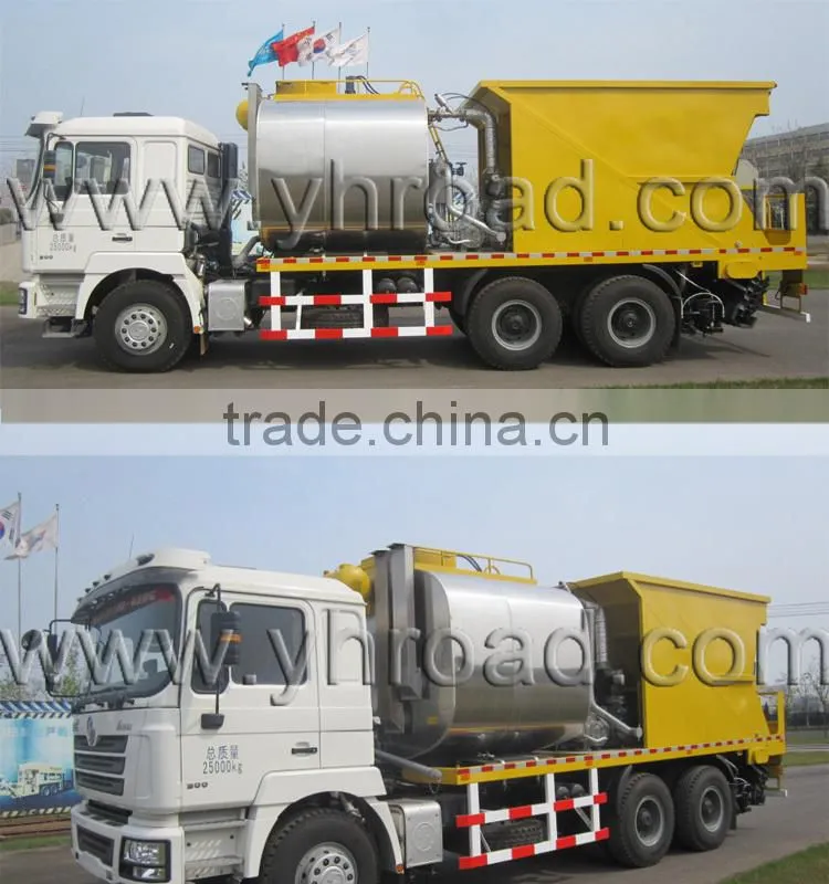 Road machines synchronous chip sealer