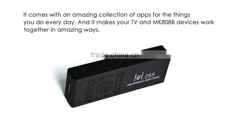 2015 Best Welcome ROOFULL MK 808B PLUS Bluetooth 4.0 tv stick antenna