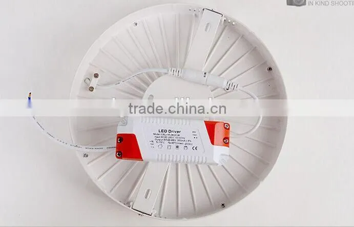 New Design 6w 12w 18w 24w round/ Square led panel light surface mounted (Super Bright)/(3 yrs warranty)