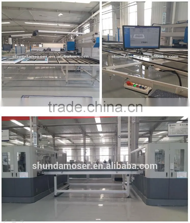High quality UPVC triple glazed inward opening casement window