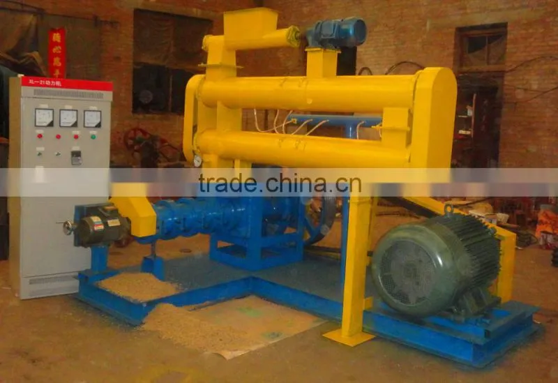 2015 hot selling fish feed pellet extrusion machine