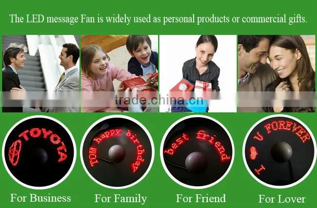 Programmable usb mini fan