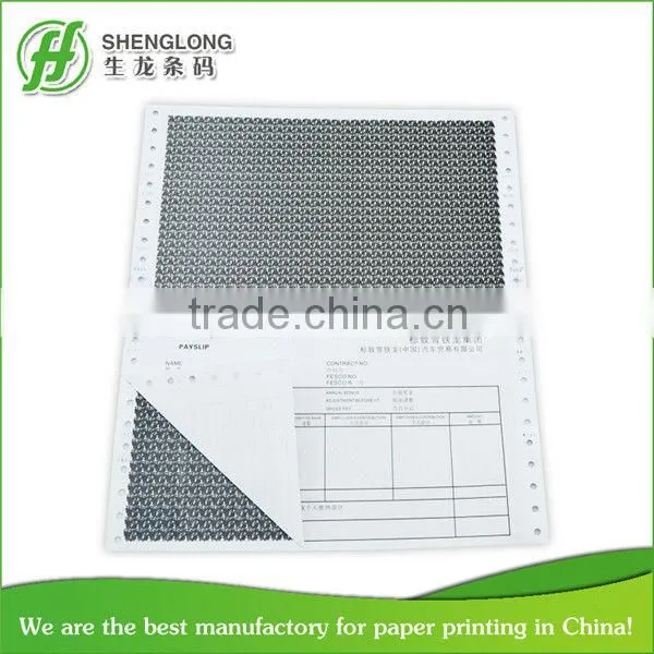 payroll letter head continuous forms
