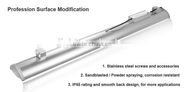 110V- 277V -480V industrial lighting 1.2M 120W led high bay canopy lights