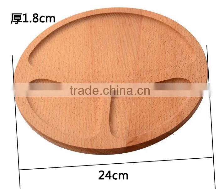 wood cheap small tray for food