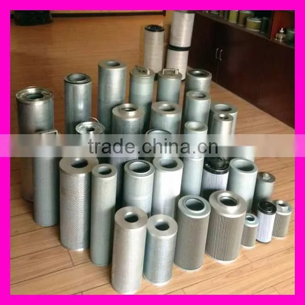 Engineering machinery hydraulic return oil filter element