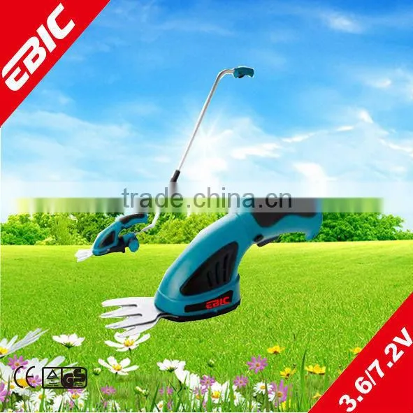 3.6V/7.2V Cordless Grass & Hedge Trimmer 2014 New Product/ Garden Tool(EBGT01)