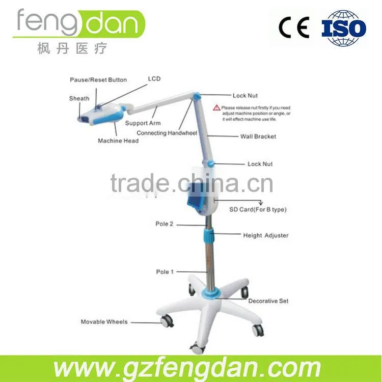 CE approved teeth whitening blue led lights
