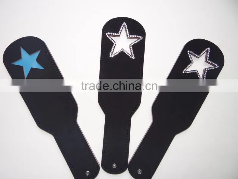 Factory Wholesale fetish leather paddle toys sex paddle