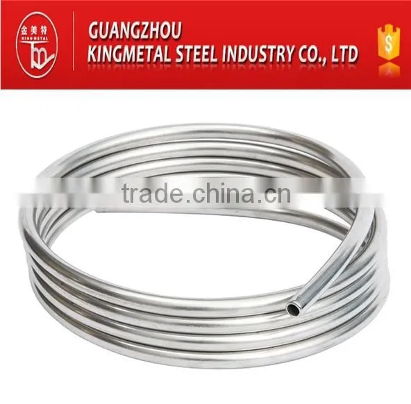 ASTM A269 200 Series Stainless Steel Coiled Tube