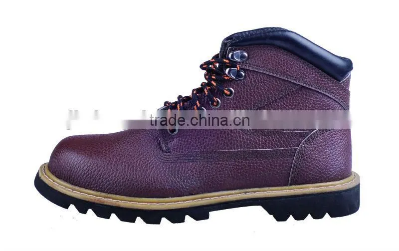 Hot Selling Cheap genuine Leather goodyear safety shoes
