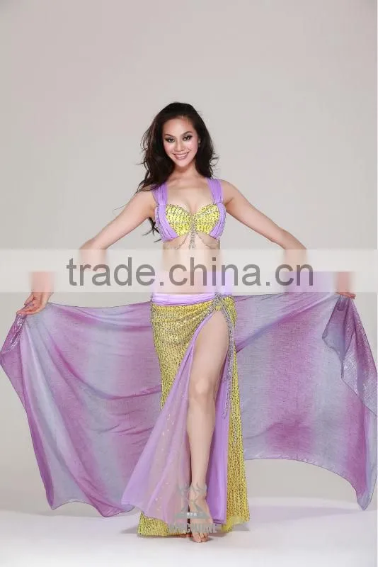Cheap Belly Dancing Costumes Veil, Performance Fancy Veil (SJ017)