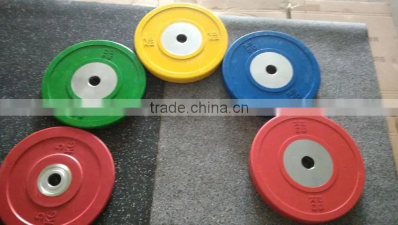 Crossfit 10kg green competition bumper plates