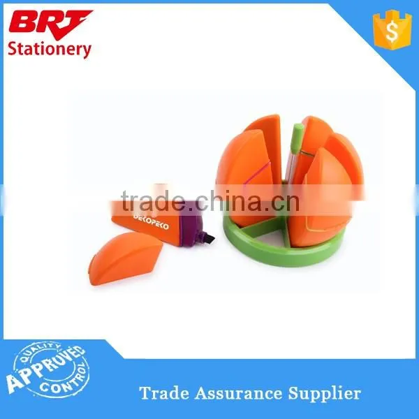 Flower shape highlighter pen