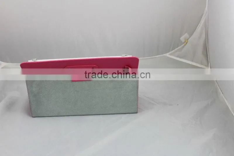 2015 hot sale genuine leather tablet phone case PU cheap tablet phone cover