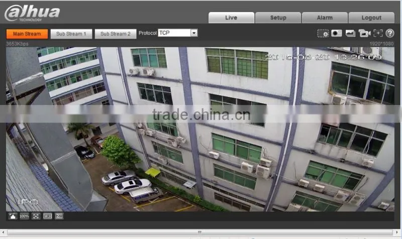 2016 Dahua IPC-HDBW4300R-Z 2.8mm ~12mm varifocal motorized lens network camera 3MP IR ip camera POE cctv camera