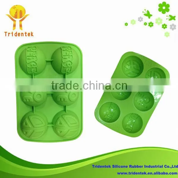China Supplier 2015 Kitchen Ware Cake Decorating Festival Lego Minifigures Silicone Cake Mold