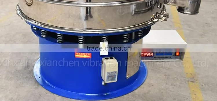 Vibrating screening equipment ultrasonic sieve shaker for fines chemical powder and feldspar sieving
