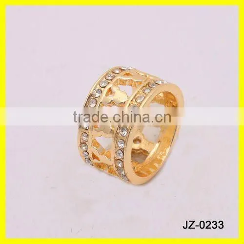24k solid gold latest men finger ring designs