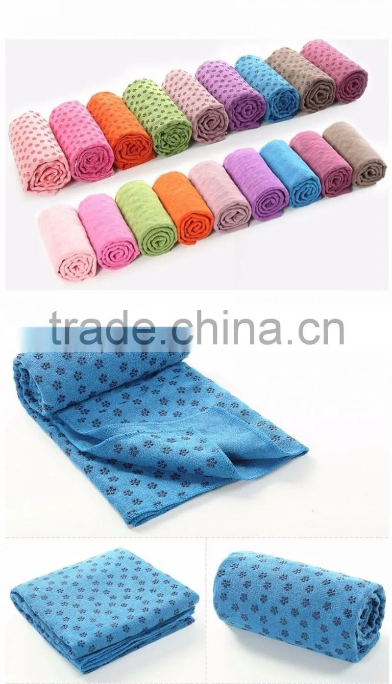 Non-slip Sweat Absorbing Portable Yoga Towel