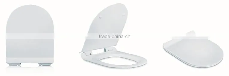 D Shape UF Toilet Seat