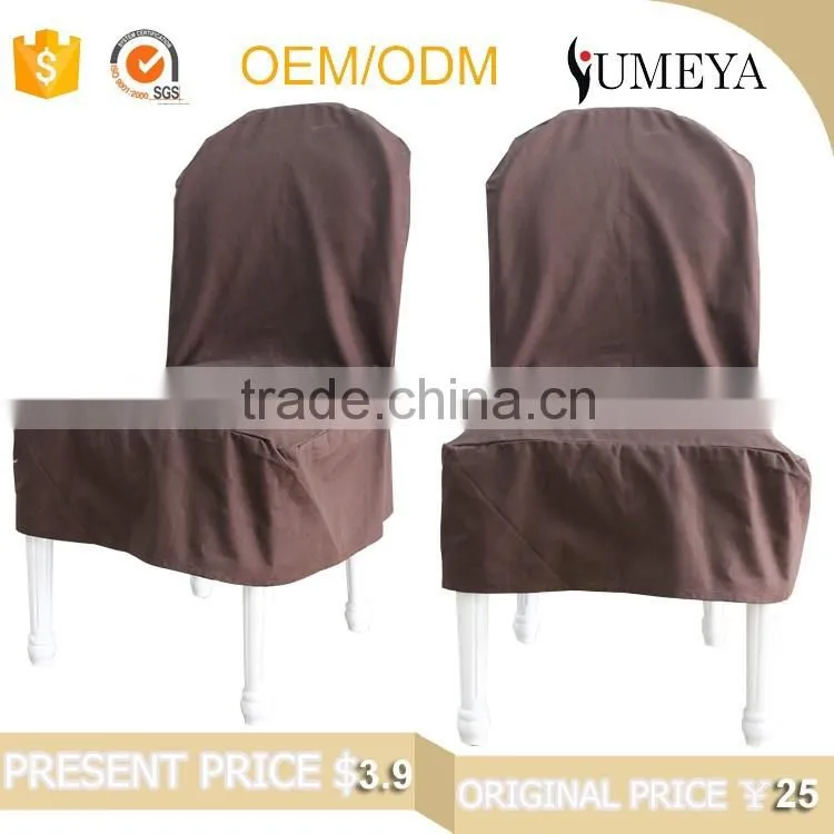 Promotional products custom hotel furniture dining chair cover, banquet chair cover wholesale