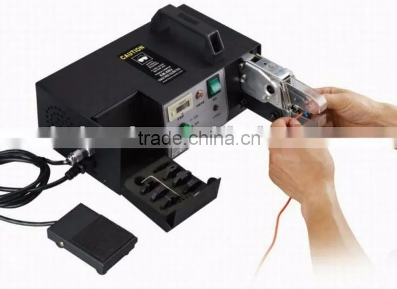 LSD Quality EM-6B1 electrical automatic crimping tools0.25-10mm2 terminal pliers machine7kinds of replaceable die stesAC100-125V