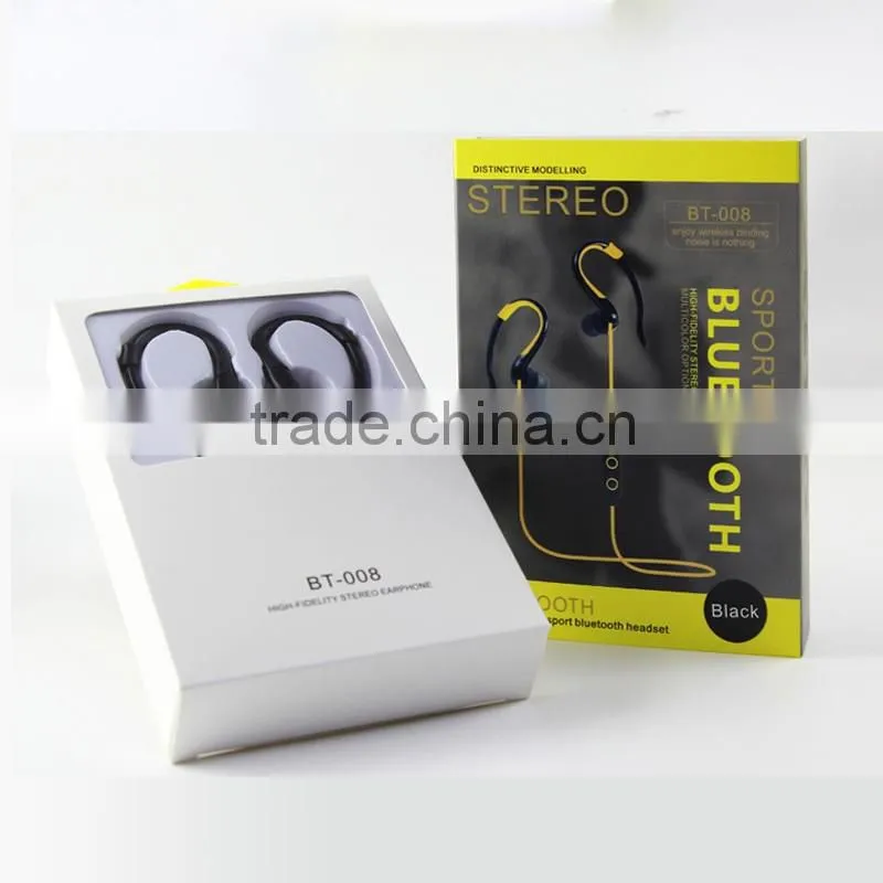 2016 oem factory china new promotional gift comfortable sport wireless bluetooth earbuds