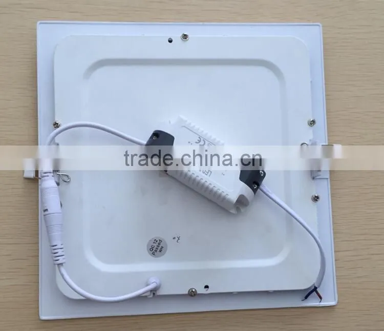 OEM factory ultra thin recessed panel light square led ceiling lighting panel