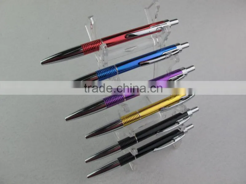 Promotional push metal ball pen TS-p00433