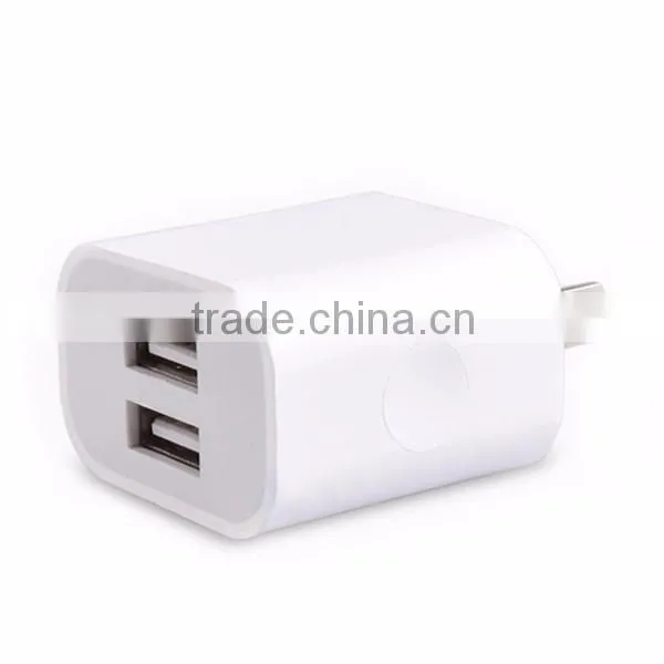 2 port AC Adapter Power Charger Home Charger for iphone 6 6s blocks