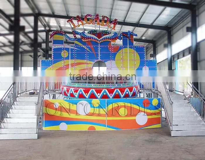 Outdoor and Indoor Amusement Park Carnival Rides Disco Tagada for Sale