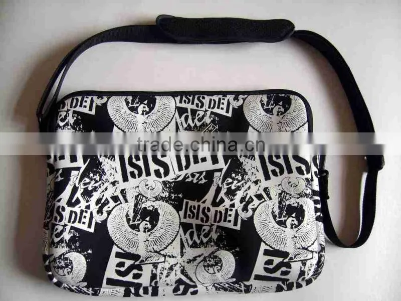 Fashional shoulder neoprene laptop bag