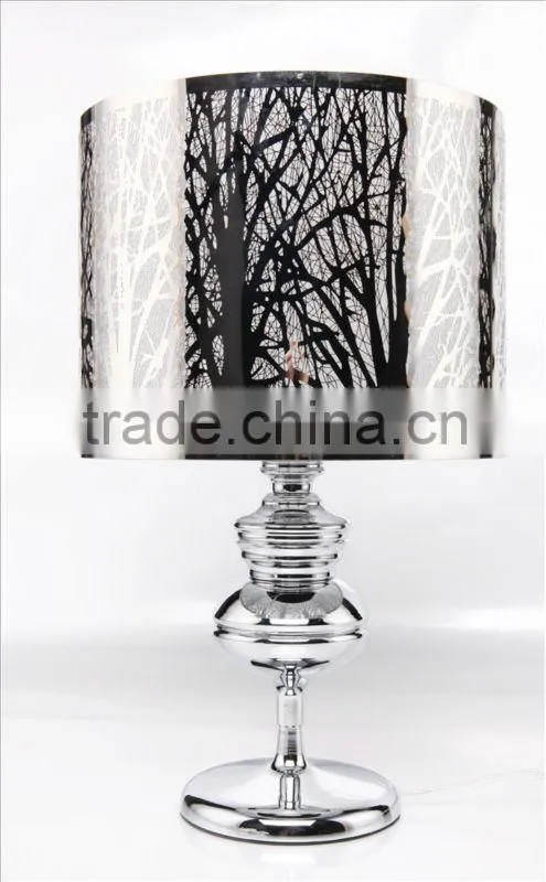 Hotel stainless steel table lamp