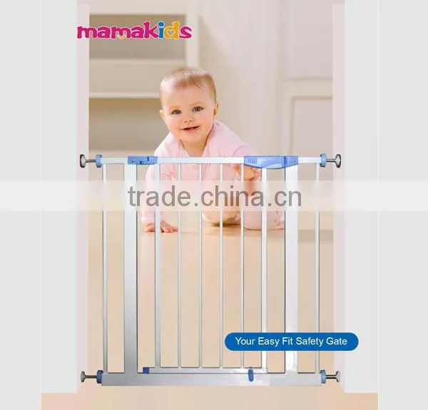 Europe standard Metal material safety gate for baby