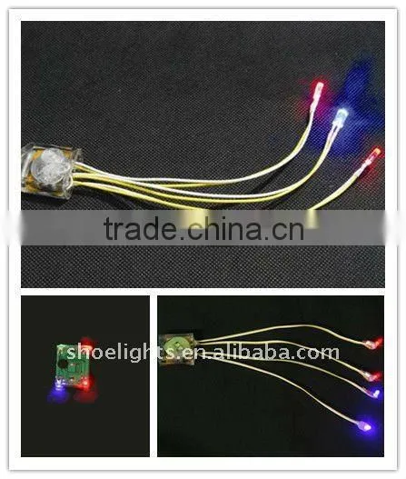 multicolor led shoes light YX-8002-5