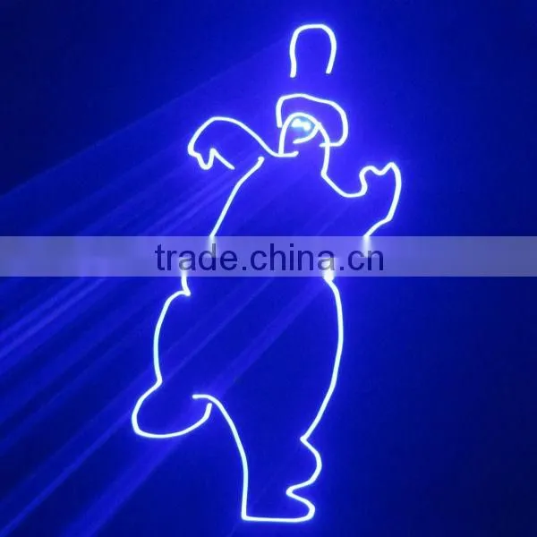 Single blue 500mW Animation DJ disco laser light