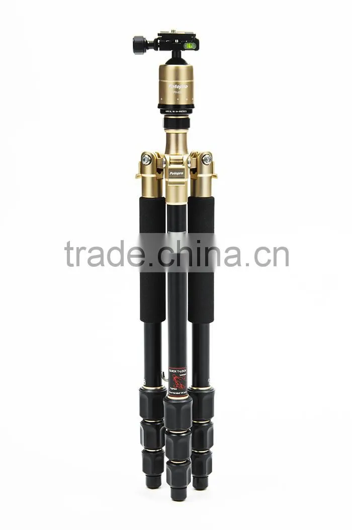 Fotopro Professional Camera Tripod support 3D head 3 way For Photo Camera