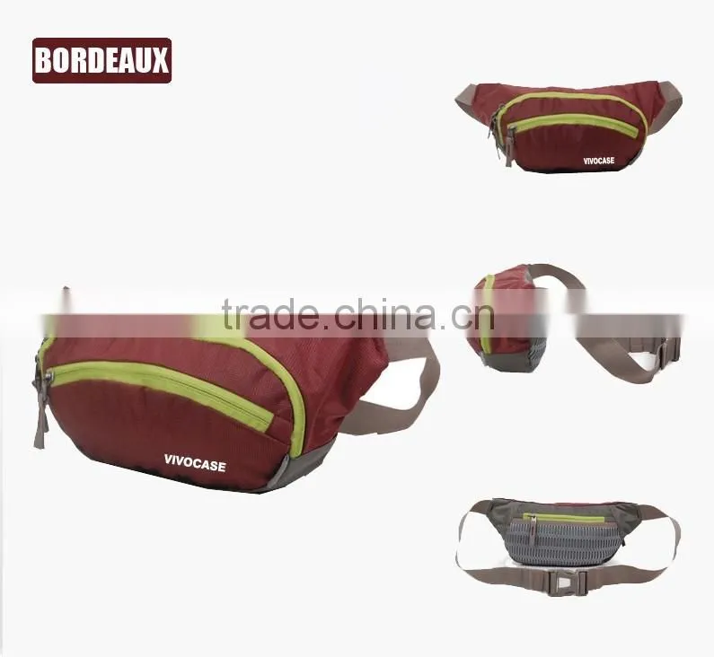 Practical sports gym bag runing man waist bag