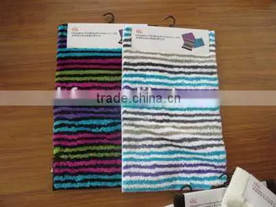 Carpet cut pile bathmat